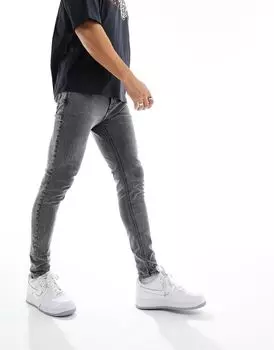Jack & Jones - Pete - Серые зауженные джинсы