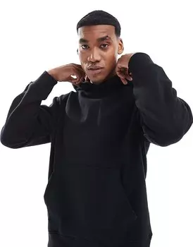 Jack & Jones Premium – Толстовка оверсайз черного цвета