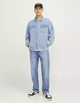 Jack & Jones – Синие джинсы свободного кроя