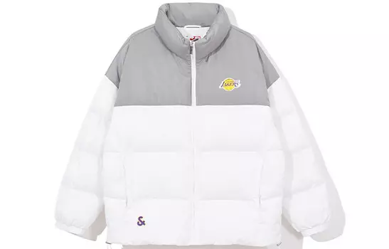 Jack Jones Стеганая куртка унисекс, Белый