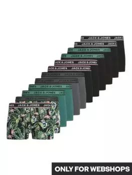 Jack & Jones Сундук "JACDREW TRUNKS 12 PACK" (упаковка, 12 шт.), черный