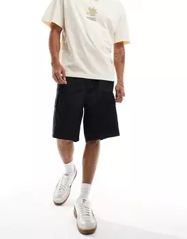Jack & Jones – свободные черные шорты-карго