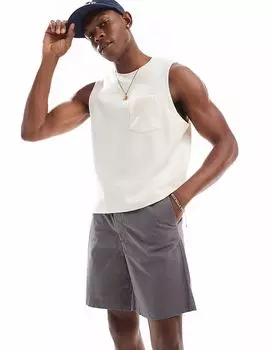 Jack & Jones свободные шорты чинос серого цвета