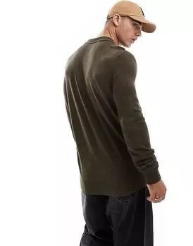 Jack & Jones - Трикотажная рубашка-поло с застежкой на пуговицы
