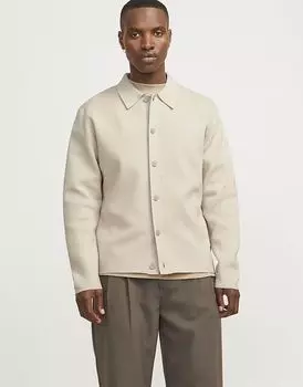 Jack & Jones Вязаный кардиган с серебристой подкладкой