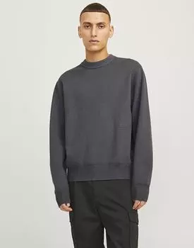 Jack & Jones – Вязаный свитер в цвете iron gate серый