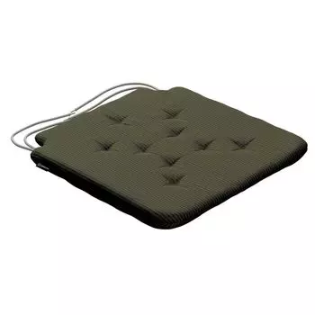 JACK Набор из 2 чехлов для уличной подушки размером 40x40 см. Водонепроницаемая подушка для сиденья. Подушка для отдыха. Садовый стул. Эффект лотоса. Цвет: серый. Dekoria, зеленый