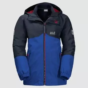JACK WOLFSKIN функциональная куртка B Исландия 3в1, синий