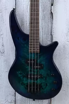Jackson JS Series Spectra Bass JS2P 4-струнная электрическая бас-гитара Blue Burst