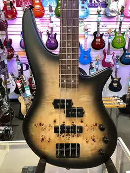 Jackson JS Series Spectra Bass JS2P, накладка на гриф Laurel, цвет Black Burst JS Series Spectra Bass JS2P, Laurel Fingerboard, Black Burst
