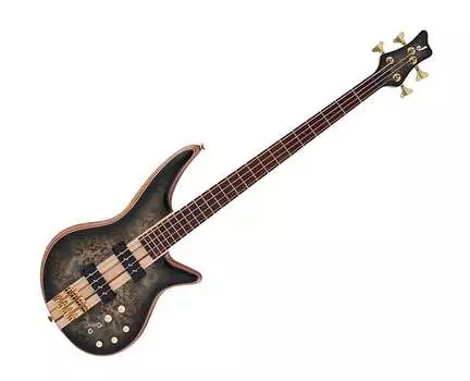 Jackson Pro Series Spectra Bass SBP IV Jatoba FB Transparent Black Burst