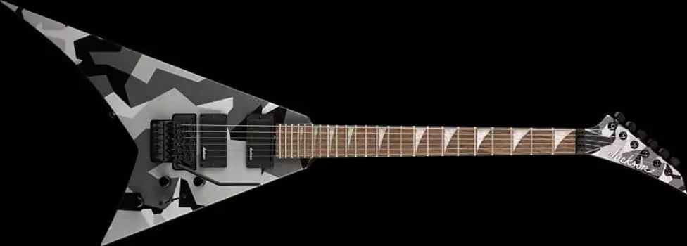 Jackson X Series Rhoads RRX24 Camo — зимний камуфляж