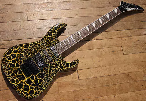 Jackson X Series Soloist SL3X DX Желтый треск