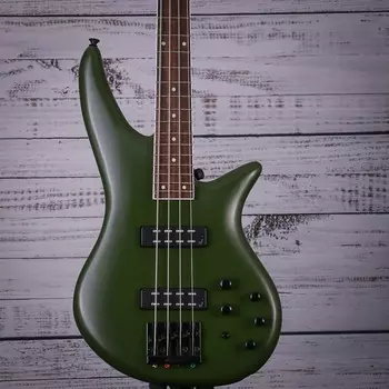Jackson X Series Spectra Bass SBX IV | Матовый армейский серый