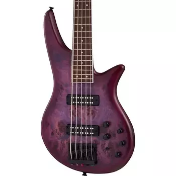 Jackson X Series Spectra Bass SBXP V, прозрачный фиолетовый взрыв 2919924592