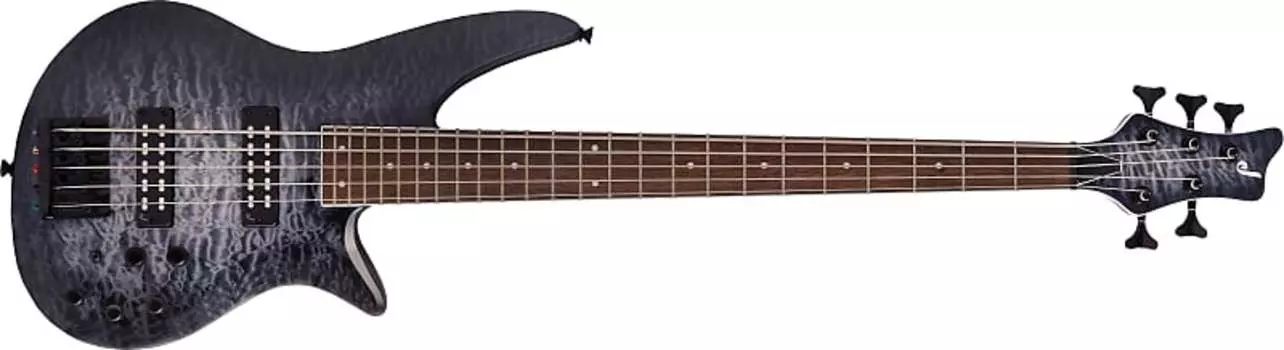 Jackson X Series Spectra Bass SBXQ V, 5-струнный бас-гитара Transparent Black Burst XSERIESSPECTRASBXQMV-TRANSBLKB