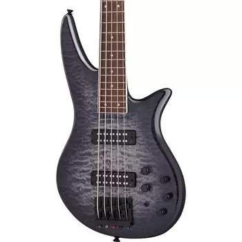 Jackson X Series Spectra Bass SBXQ V, прозрачный черный взрыв 2919924585