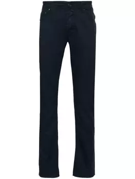 Jacob Cohn брюки чинос Bard средней посадки, синий