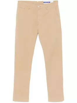 Jacob Cohn брюки чинос Bobby, нейтральный цвет