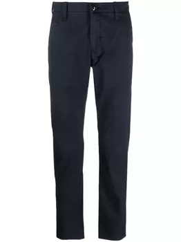 Jacob Cohn брюки чинос Bobby узкого кроя, синий