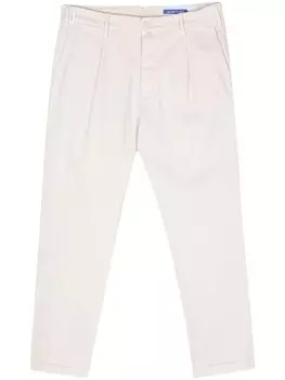 Jacob Cohn брюки со складками, белый