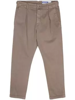 Jacob Cohn брюки со складками, серый