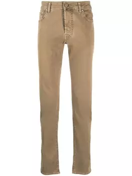 Jacob Cohn джинсы прямого кроя, серый