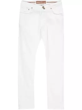 Jacob Cohn джинсы с заниженной талией, белый