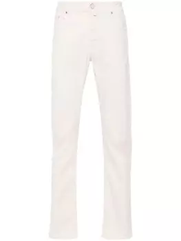 Jacob Cohn прямые джинсы Bard средней посадки, белый