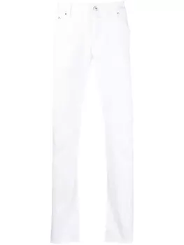 Jacob Cohn прямые джинсы средней посадки, белый