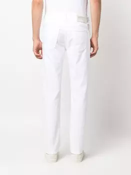 Jacob Cohn прямые джинсы средней посадки, белый