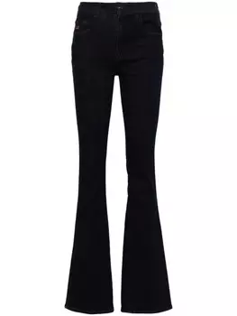 Jacob Cohn расклешенные джинсы с высокой талией, синий