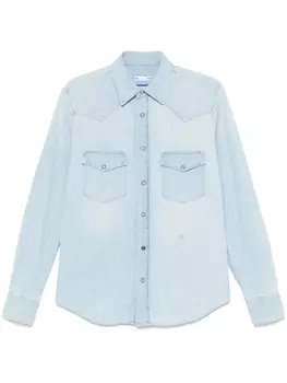 Jacob Cohn рубашка в стиле вестерн, синий