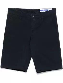 Jacob Cohn шорты чинос с логотипом, синий