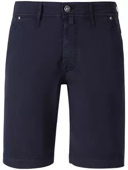 Jacob Cohn шорты с нашивкой-логотипом, синий