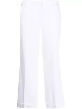 Jacob Cohn укороченные брюки широкого кроя, белый