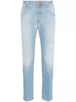 Jacob Cohn укороченные джинсы Scott, синий