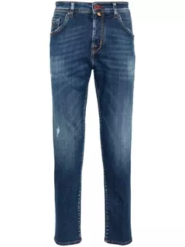 Jacob Cohn укороченные джинсы Scott, синий