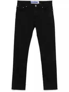 Jacob Cohn узкие брюки Bard, черный