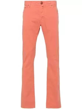 Jacob Cohn узкие брюки Nick, оранжевый