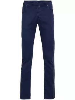 Jacob Cohn узкие брюки Nick, синий