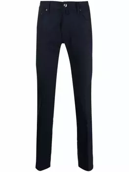 Jacob Cohn узкие брюки, синий