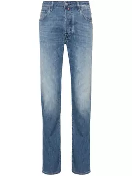 Jacob Cohn узкие джинсы Bard средней посадки, синий