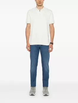 Jacob Cohn узкие джинсы Lenny средней посадки, синий