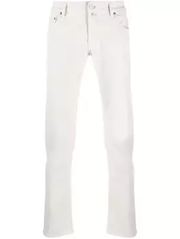 Jacob Cohn узкие джинсы средней посадки, серый