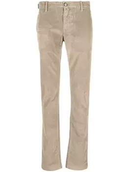 Jacob Cohn вельветовые брюки Bobby, нейтральный цвет