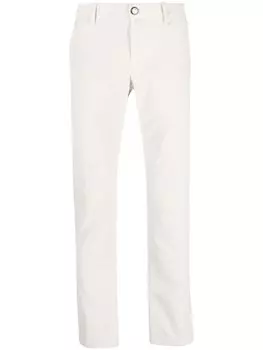 Jacob Cohn вельветовые брюки чинос Bobby, нейтральный цвет