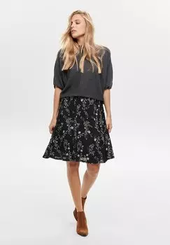 JACQUELINE de YONG JDY, Футболка с принтом JDY, темно-серый