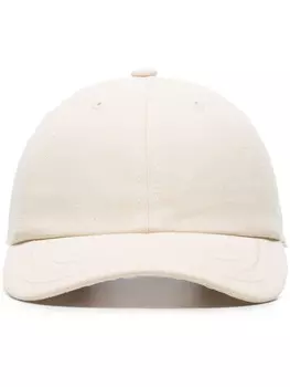 Jacquemus бейсболка La Casquette с вышитым логотипом, нейтральный цвет