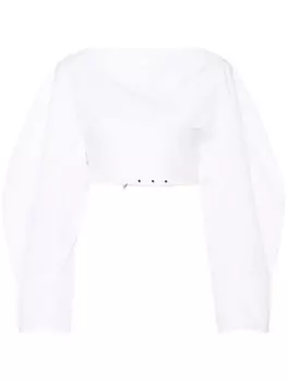 Jacquemus блузка Le Haut, белый